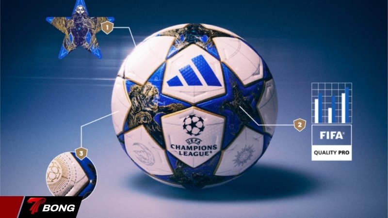 Quả bóng mang tên adidas Football Pro Champions League 2025-26 Match Ball